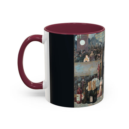 A Bar at the Folies-Bergère by Edouard Manet Colorful Mugs (11oz, 15oz)