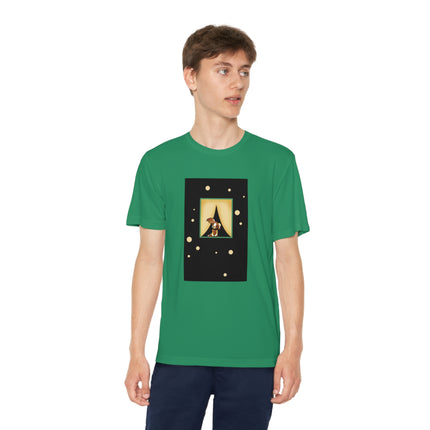 Playful Paws Youth Competitor Tee – Vintage Charm & Curious Adventure