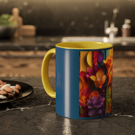 The Graceful Freesia Colorful Mugs (11oz, 15oz)