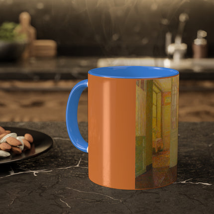 Interior, Window Light by Henri Le Sidaner Colorful Mugs, 11oz