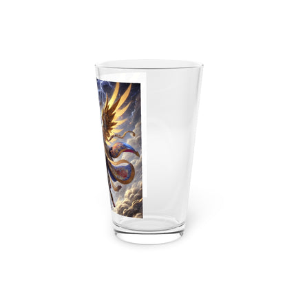 Valkyrie Descending Through Storm Glass, 16oz