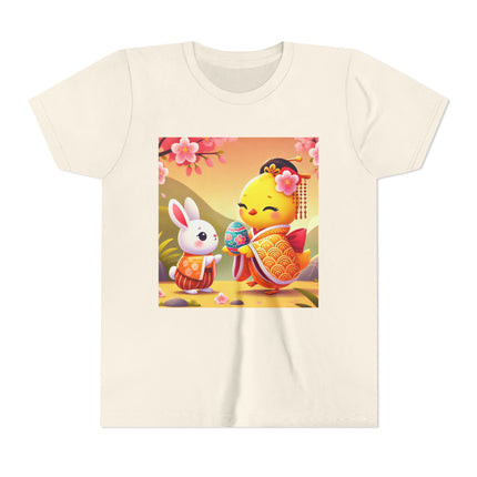 Whimsical Springtime Exchange Youth Short Sleeve Tee