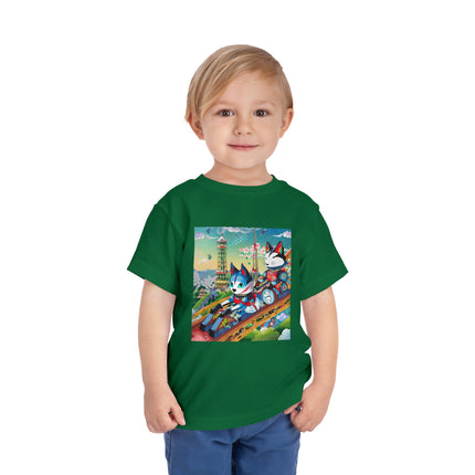 Kitsune Carnival Toddler Short Sleeve Tee