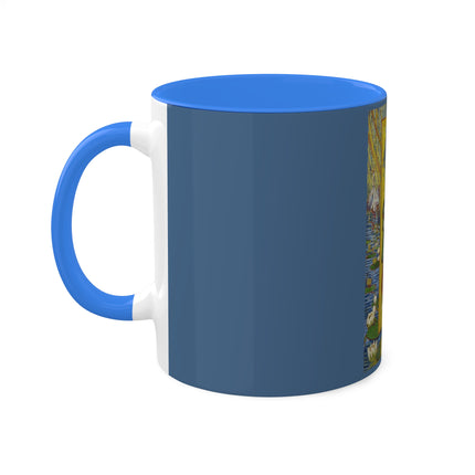 Courtesan (after Eisen) by Vincent Van Gogh Colorful Mugs, 11oz