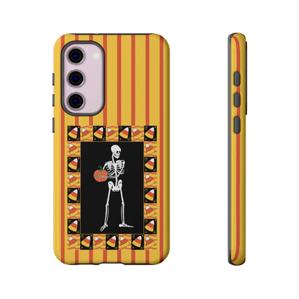 Candy Corn Skeleton Phone Cases