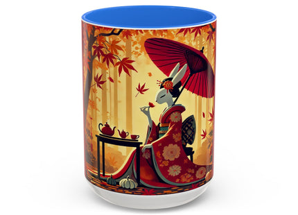 Theatrical Harvest Rabbit Colorful Mugs (11oz, 15oz)