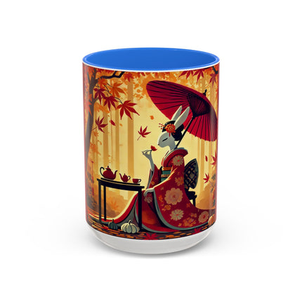 Theatrical Harvest Rabbit Colorful Mugs (11oz, 15oz)