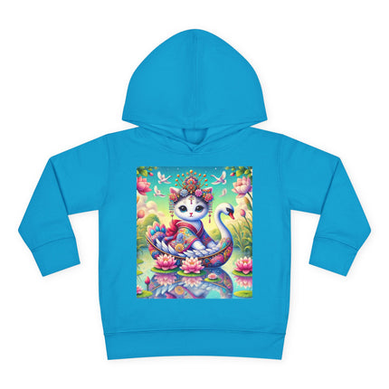 Geisha Kitten’s River Voyage Toddler Pullover Fleece Hoodie