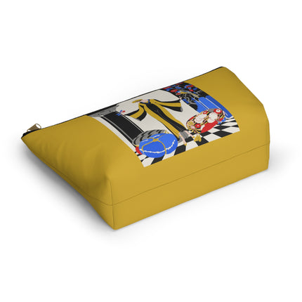 Art Deco Flapper Cosmetic Bag – Elegant Glamour & Timeless Style