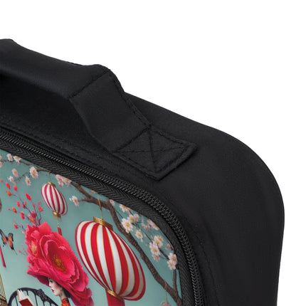 Reading In A Painted Garden Lunch Bag