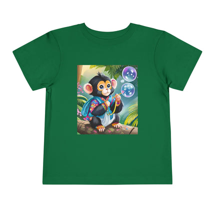 Bubble Magic in the Jungle Toddler Short Sleeve Tee