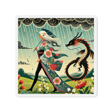 The Dragon Fairy’s Stride Die-Cut Magnets (5 Sizes)