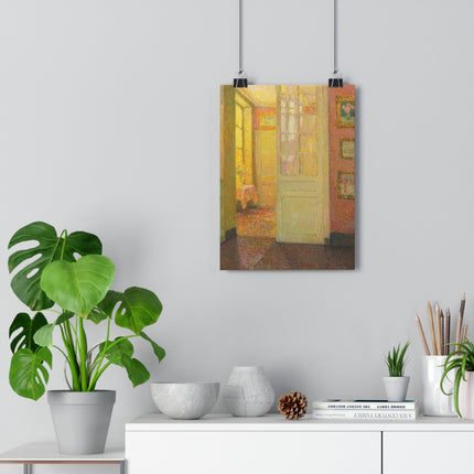 Interior, Window Light by Henri Le Sidaner Giclée Art Print