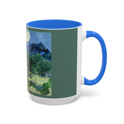 Olive Trees by Vincent Van Gogh Colorful Mugs (11oz, 15oz)