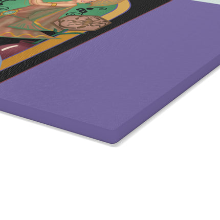 October & Opal, Tourmaline Zodiac Glass Cutting Board