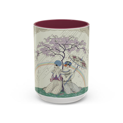 L’Arc-en-Ciel by George Barbier Colorful Mugs (11oz, 15oz)