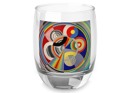 Rythme No. 1 by Robert Delaunay Whiskey Glass