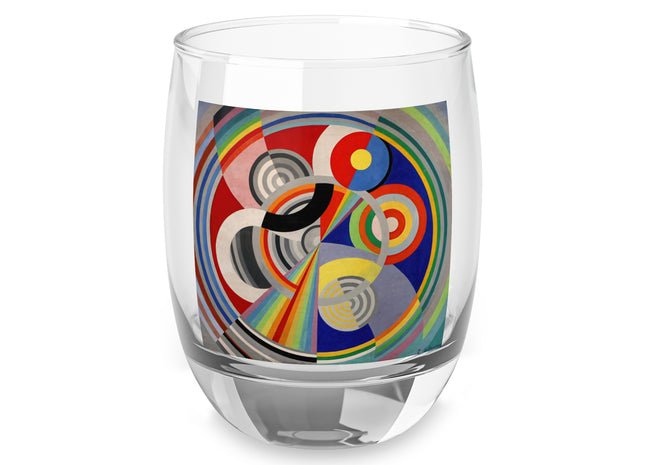 Rythme No. 1 by Robert Delaunay Whiskey Glass