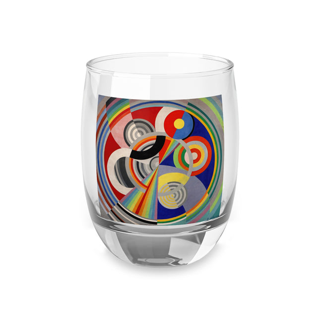 Rythme No. 1 by Robert Delaunay Whiskey Glass