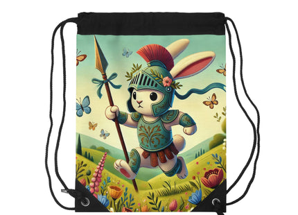 Rabbit Gladiator Drawstring Bag