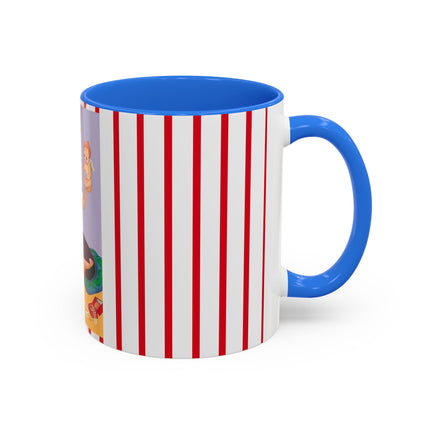 Art Deco Christmas Colorful Mugs (11oz, 15oz)