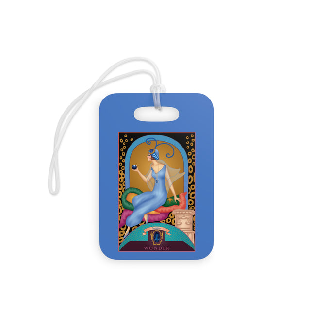 September & Sapphire (from the Gem Series) by Sofia Chiostri Luggage Tags