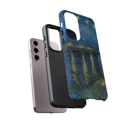 Starry Night Over the Rhone by Vincent Van Gogh Phone Cases