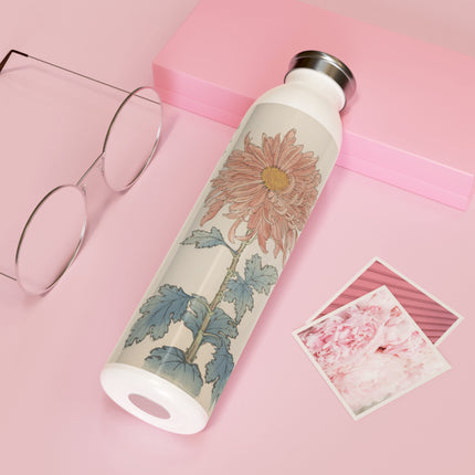 Keika Hyakugiku, Pl.15 by Keika Hasegawa Slim Water Bottle