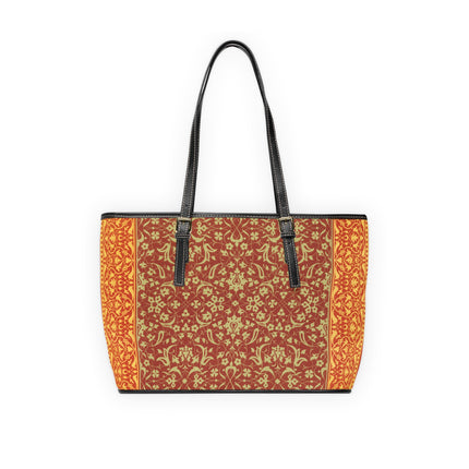Arabesques by Émile Prisse d'Avennes PU Leather Shoulder Bag