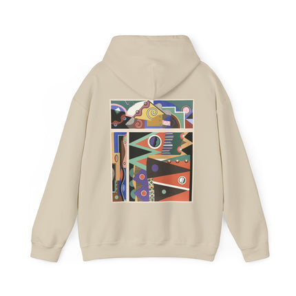 Collection decors et couleurs Pl.03 by Georges Valmier Heavy Blend™ Hooded Sweatshirt