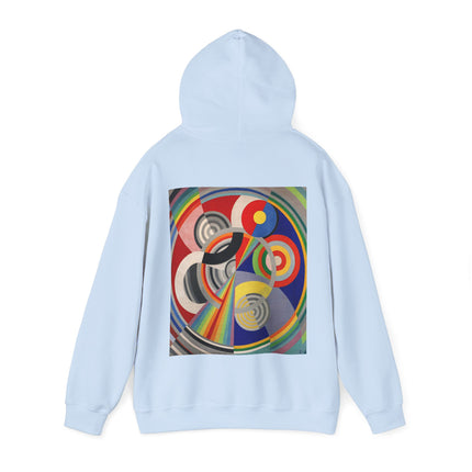 Rythme No. 1 by Robert Delaunay Heavy Blend™ Hooded Sweatshirt