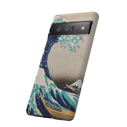 The Great Wave off Kanagawa by Katsushika Hokusai Phone Cases