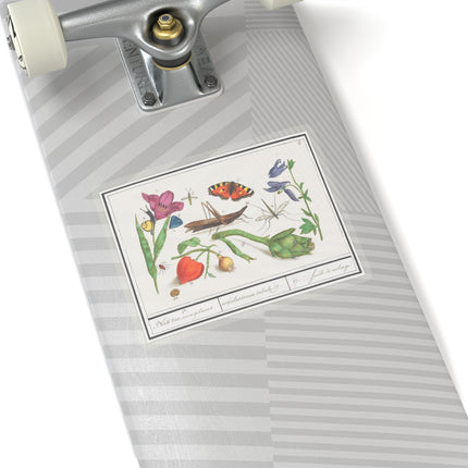 Natural History Ensemble, No. 17 by Anselmus Boëtius de Boodt Kiss-Cut Stickers (4 Sizes)