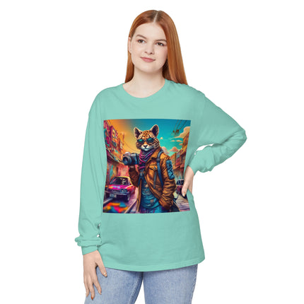 Neon Photographer Long Sleeve T-Shirt