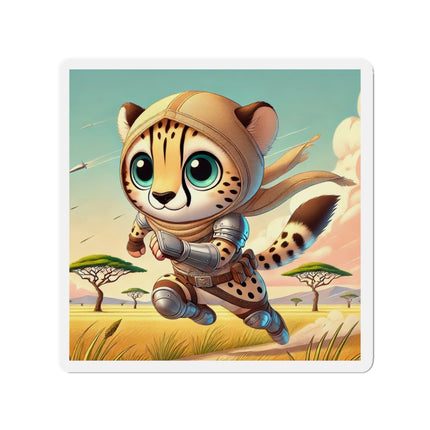 Swift Cheetah Die-Cut Magnets (5 Sizes)