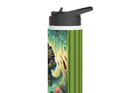 Swamp Tyrant Stainless Steel Water Bottle, Standard Lid