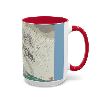 L’Arc-en-Ciel by George Barbier Colorful Mugs (11oz, 15oz)