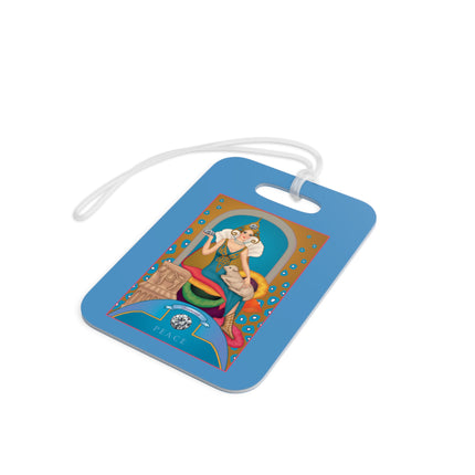 April & Diamond (from the Gem Series) by Sofia Chiostri Luggage Tags