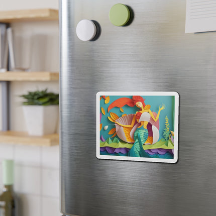Charming Mermaid Die-Cut Magnets (4 Sizes)