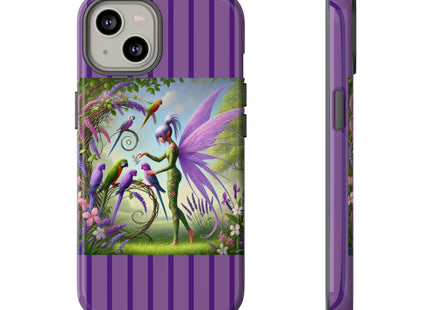 Lavender-Winged Fairy Phone Cases