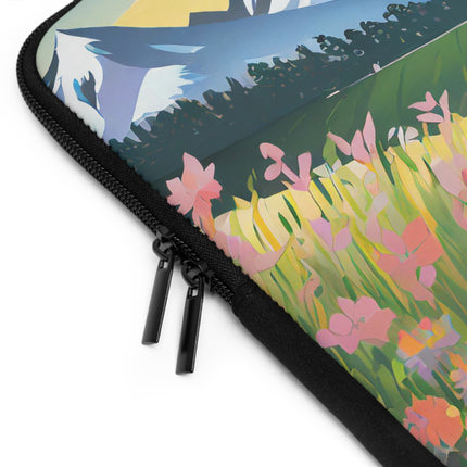 Stripes on Wheels Laptop Sleeve