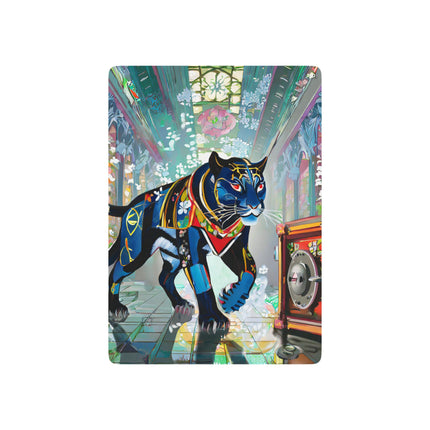 Cyber Panther's Hunt Playing Cards