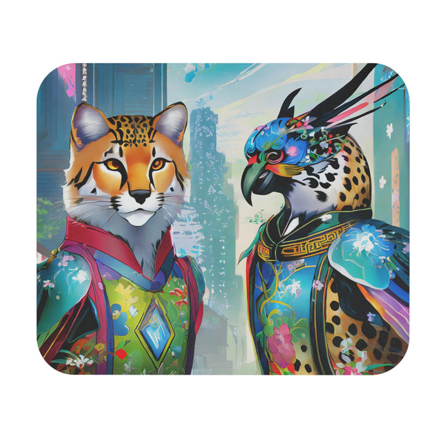 Cybernetic Duets Mouse Pad, Rectangle