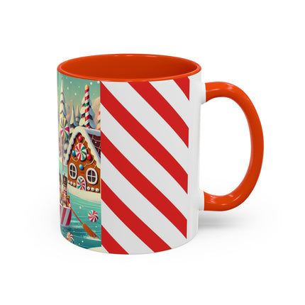 Nutcracker Candy-Striped Adventure Colorful Mugs (11oz, 15oz)