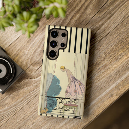 Falbalas et fanfreluches, La Souris by George Barbier Phone Cases