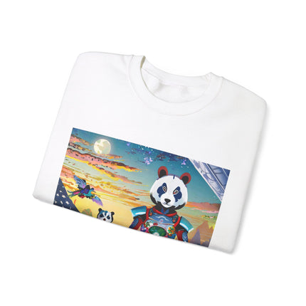 Cyber Punk Robots Unisex Heavy Blend™ Crewneck Sweatshirt