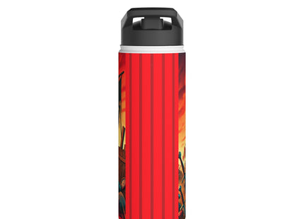 The Cunning Scavenger Stainless Steel Water Bottle, Standard Lid