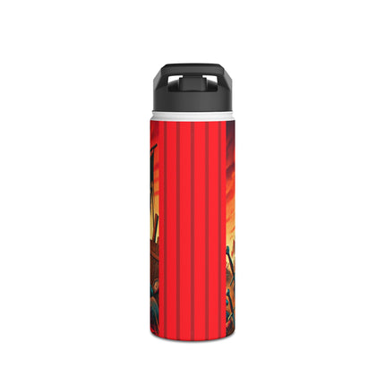 The Cunning Scavenger Stainless Steel Water Bottle, Standard Lid