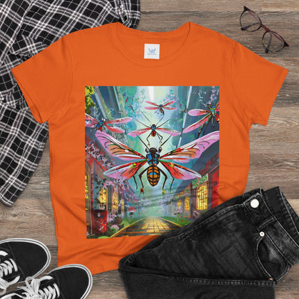 Neon Swarm Cotton Tee