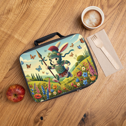 Rabbit Gladiator Lunch Bag – Valiant Hop & Meadow Courage